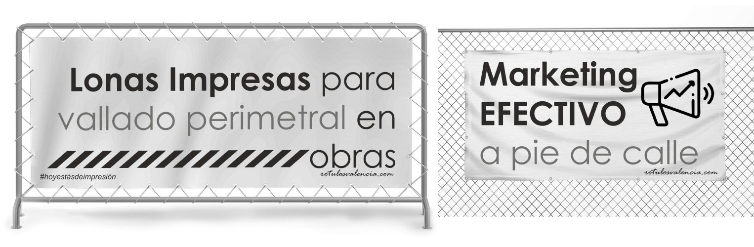 Marketing efectivo para Obras y Construcciones. Lonas Impresas Gran Formato