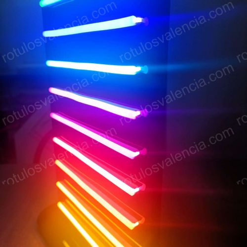 Colores Luz Neon LED Flexible 