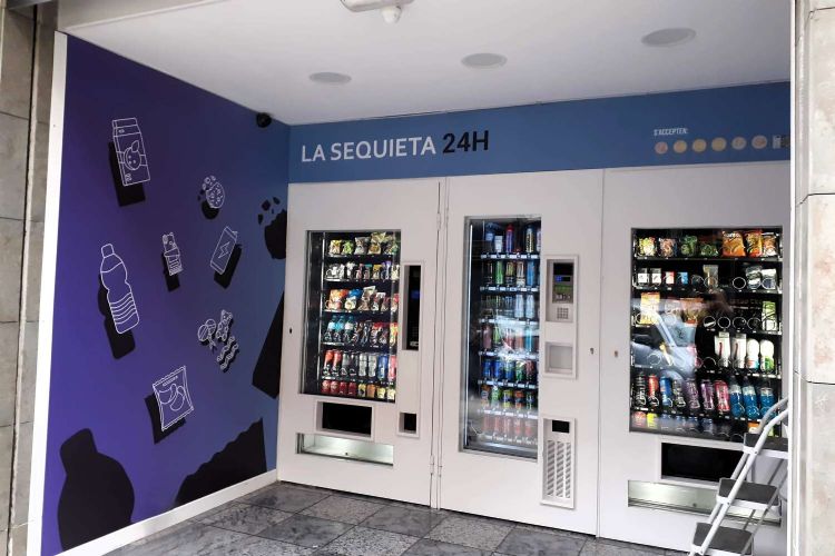 Estructura para tienda vending 24 h personalizada sin obras