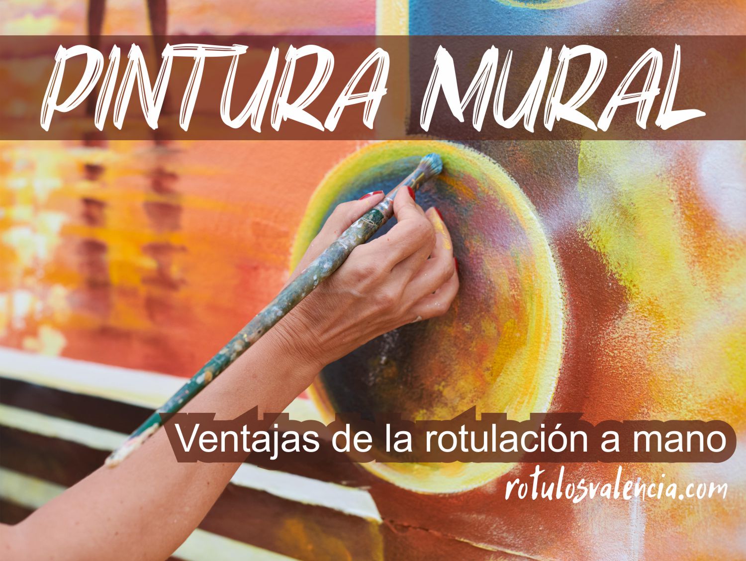 Decorar con Pintura mural. Ventajas de la rotulacin a mano 